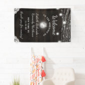 Oak Ridge Rustiek Hout & Mason Jars Bruiloft Welko Spandoek (Insitu)