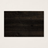 Oak Ridge Rustieke Douche Gift Registry Insert Kaa Visitekaartje (Achterkant)