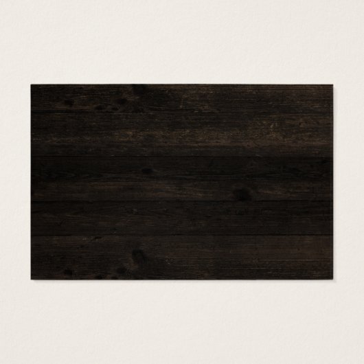 Oak Ridge Rustieke Douche Gift Registry Insert Kaa Visitekaartje (Achterkant)