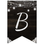 Oak Ridge rustieke houten bruid om Vrijgezellenfee Vlaggetjes (Derde vlag)