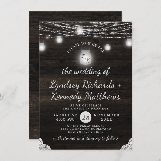 Oak Ridge rustieke schuur hout & metselaar potten  Kaart (Voorkant / Achterkant)