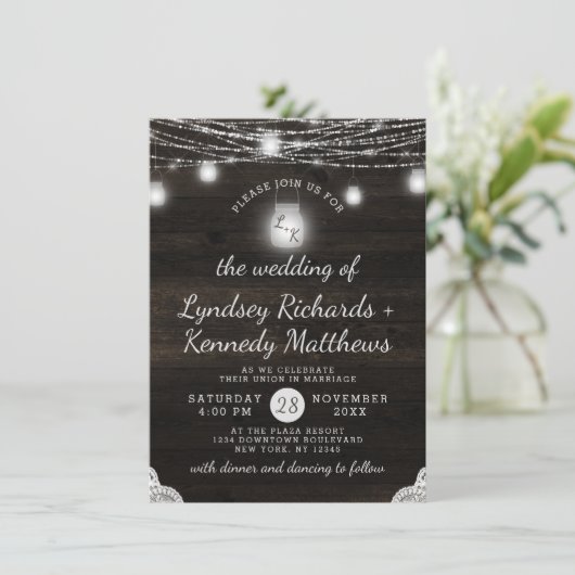 Oak Ridge rustieke schuur hout & metselaar potten  Kaart (Staand voorkant)