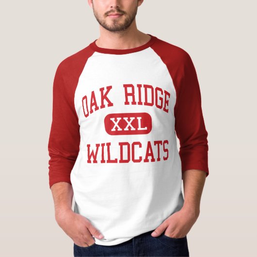 Oak Ridge - Wilde katten - Hoge eiken Ridge Tennes T-shirt (Voorkant)