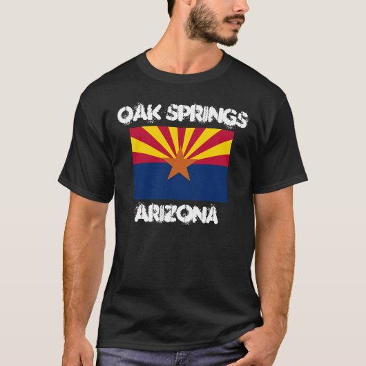 Oak Springs, Arizona T-shirt (Voorkant)