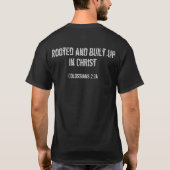 Oak St. Band gerooid in Christus T-shirt (Achterkant)
