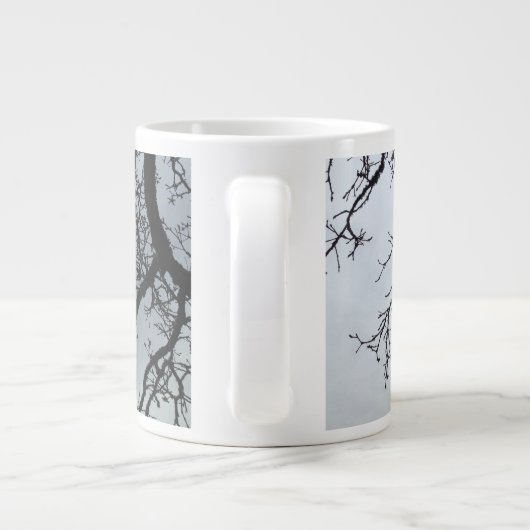 Oak Tree 20 oz koffie-mok Grote Koffiekop (Achterkant)