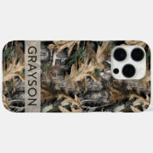 Oak Tree Camouflage Personalized Case-Mate iPhone Case (Achterkant (horizontaal))