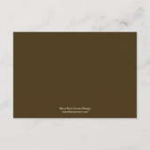 Oak Tree Directions Card Informatiekaartje (Achterkant)