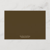 Oak Tree Directions Card Informatiekaartje (Achterkant)