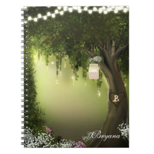 Oak Tree Enchanted Forest Garden Notebook Journal Notitieboek