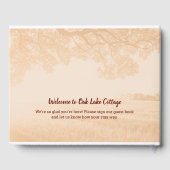 Oak Tree Guest House Vakantiehuis Gastenboek (Achterkant)