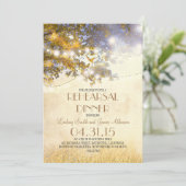 Oak Tree Lights & Birds Lights repetitie diner Kaart (Staand voorkant)