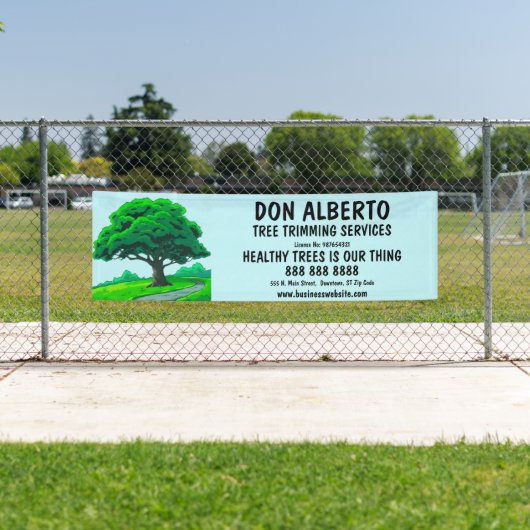 Oak Tree Logo | Custom Tree Trimming Service Spandoek (Insitu)