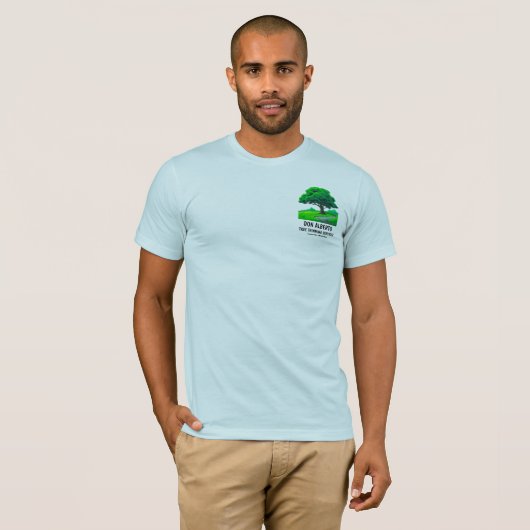 Oak Tree Logo | Custom Tree Trimming Services T-shirt (Voorkant volledig)