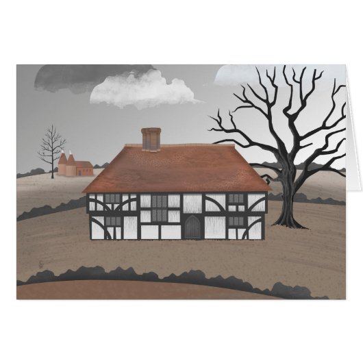 Oak Tree Manor Kaart (Voorkant Horizontaal)
