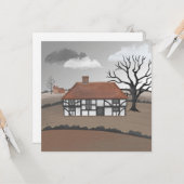 Oak Tree Manor Kaart (Voorkant / Achterkant in situ)