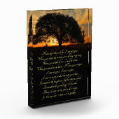 Oak Tree Memorial Tribution Poem Fotoblokken (Links)