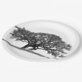 OAK TREE PAPIEREN BORDJE (Gekanteld)