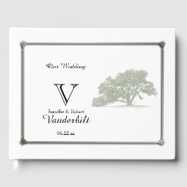 Oak Tree Plantation Wedding Guest Book Gastenboek