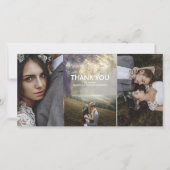 Oak Tree String Lights Rustieke bruiloft Bedankt (Voorkant)