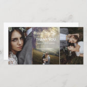 Oak Tree String Lights Rustieke bruiloft Bedankt (Voorkant / Achterkant)