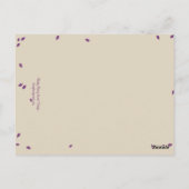 Oak Tree Trouwtafel Nummer Kaart (Achterkant)