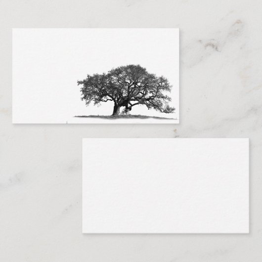 OAK TREE VISITEKAARTJE (Voorkant / Achterkant)