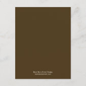 Oak Tree Weddenschapskaart Informatiekaartje (Achterkant)