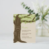 Oak Tree Weddenschapskaart Informatiekaartje (Staand voorkant)