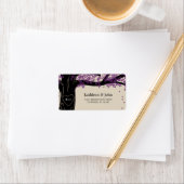 Oak Tree Wedding Adresetiketten Etiket (Insitu)