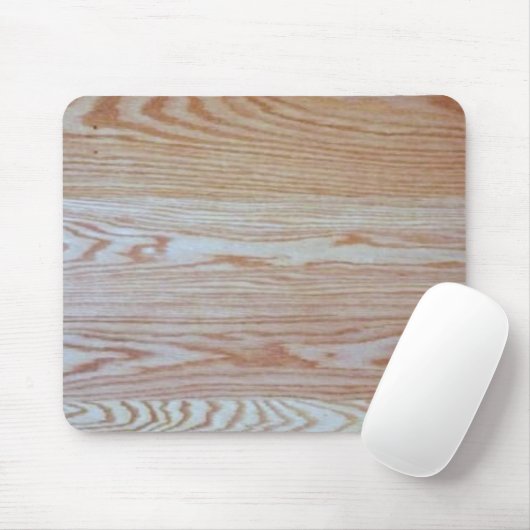 Oak Wood Effect Mousepad Muismat (Met muis)