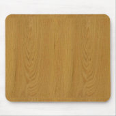OAK WOOD finish koopt BLANK blanc blanche en voeg  Muismat (Voorkant)