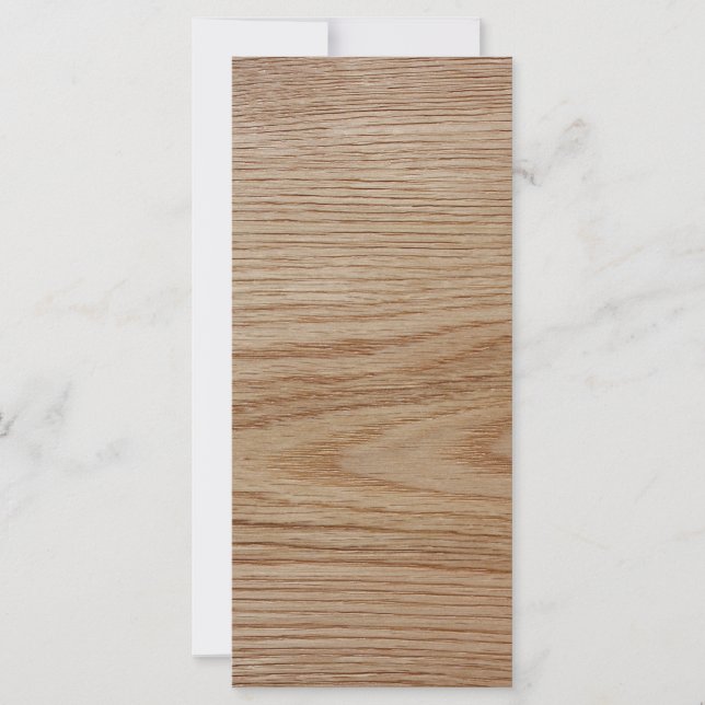 Oak Wood Grain Kijk uit (Voorkant)