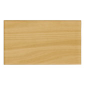 Oak Wood Naambadge (Voorkant)