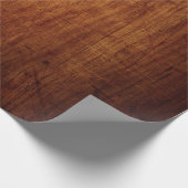 Oak Wood Patroon Cadeaupapier (Hoek)