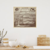 Oakdale Ranch Poster (Keuken)