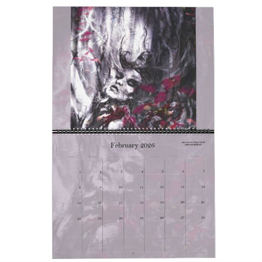 Oakenspirit fine art Calendar Kalender (Feb 2026)