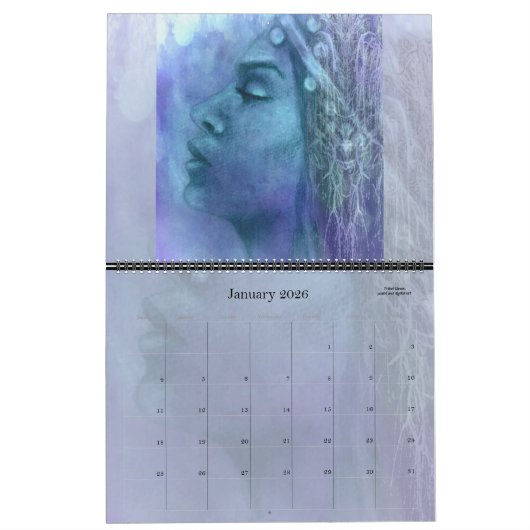 Oakenspirit fine art Calendar Kalender (Jan 2026)