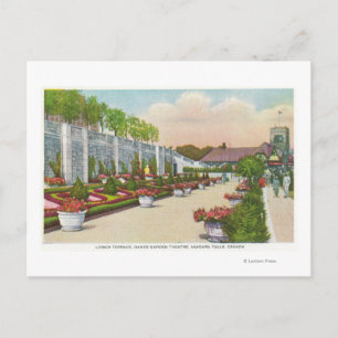 Oakes Garden Theater Lower Terrace Briefkaart