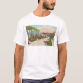 Oakes Garden Theater Lower Terrace T-shirt (Voorkant)