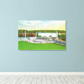 Oakes Garden Theater Uitzicht van Amerikaanse Herf Canvas Afdruk (Insitu (Houten vloer))