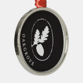 Oakgrove Logo PRoducts Metalen Ornament (Rechts)
