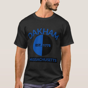 OAKHAM MASSACHUSETTS VERENIGDE STATEN VAN AMERIKA T-SHIRT