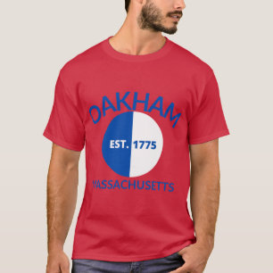 OAKHAM MASSACHUSETTS VERENIGDE STATEN VAN AMERIKA T-SHIRT
