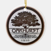 Oakhurst, Oakhurst Decatur, Oakhurst Keramisch Ornament (Voorkant)