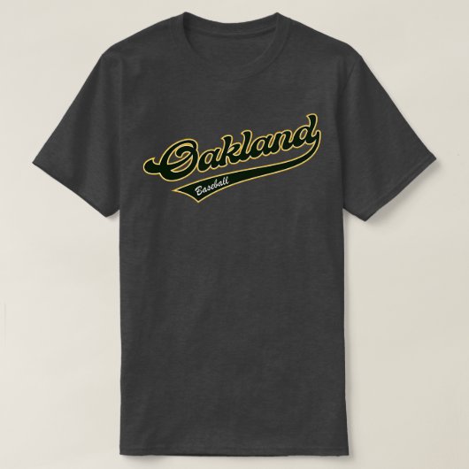 Oakland Baseball T-shirt (Design voorkant)
