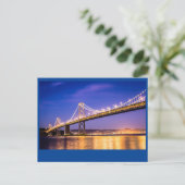 Oakland Bay Bridge Briefkaart (Staand voorkant)