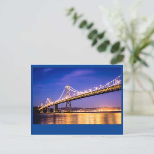 Oakland Bay Bridge Briefkaart (Staand voorkant)