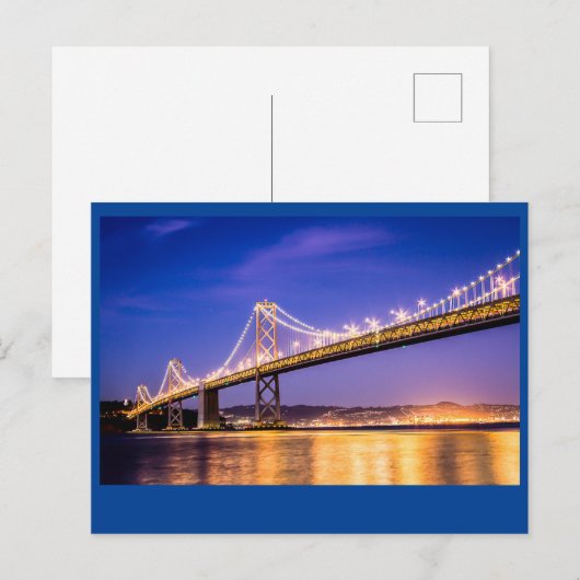 Oakland Bay Bridge Briefkaart (Voorkant / Achterkant)