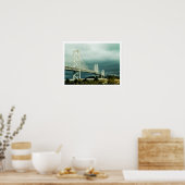 Oakland Bay Bridge San Francisco Poster (Keuken)